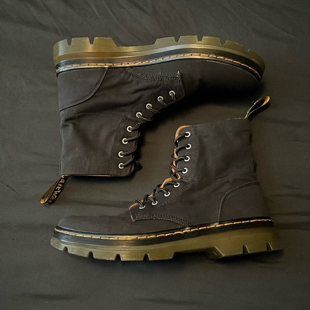Dr. Martens | Men's Comb Suede Combat Boots
